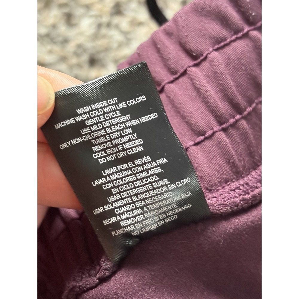 32 degrees maroon jogger tech fleece sweatpants womens Xl workout athleisure - Picture 10 of 10